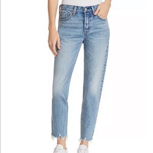 Levi’s high rise wedgie crop jean, size 26